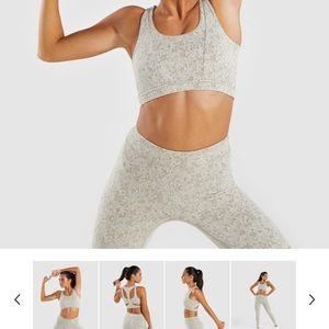 Gymshark Fluer texture sports bra